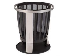 Landmann Feuerkorb, schwarz/silber