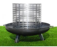 Feuerkorb für Feuerschale - zweiteilig, passend für alle Feuerschalen von STSOL (Ø: 650 mm - 160 mm)