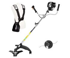 BRAST 4-Takt Benzin 2 in 1 Motorsense Freischneider Sense Rasen-Trimmer