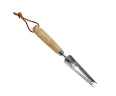 Dehner Unkrautstecher mit Holzgriff, ca. 37 x 3 cm, Edelstahl/Holz