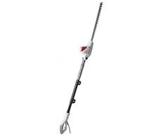 IKRA Elektro Teleskop Heckenschere ITHS 600 inkl. Schultergurt 600W Schnittlänge 51cm Schnittwinkelverstellung
