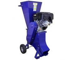 T-Mech 15 PS Motorhäcksler Benzinhäcksler Gartenhäcksler Gartenhacker Holzhacker Holzhäcksler Trommelhäcksler Gartenschredder 4- Takt 420 ccm
