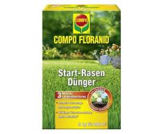 COMPO FLORANID Start-Rasen Langzeit-Dünger, 3 Monate Langzeitwirkung, Feingranulat, 5 kg, 250 m²