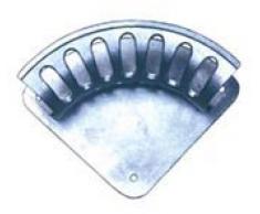 Schlauchhalter Aluminium sehr groß Größe XL Größe T:187mm x H:417mm x B:348mm