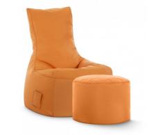 Sitzsack-Set Scuba Swing + Hocker orange (Outdoor)