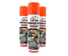 ToCis Big-BBQ Barbecue Pflege-Spray für Grill und Gußeisen 200 ml Dose Trennspray Trennfett Grillspray Backtrennmittel (3 Stück)