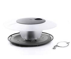 rg-vertrieb Vogelhaus Vogelfutterhaus Kunststoff Futterhaus Futterstelle Futterstation Rund 29x26cm