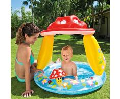 VEDES Großhandel GmbH - Ware 77703390 Baby Pool Pilz, Durchmesser 102 x 89 cm, bunt