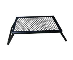 Holzkohlegrill, Picknickgrill Faltbare, BBQ Campinggrill, Outdoor Klappgrill, Tischgrill für Picknick Party Barbecue (groß 61x21.5x40cm)