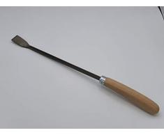 Gaardi Pfiffikus - Spargelstecher mit Holzgriff - 460 mm - 100% Solingen - Unkrautstecher Löwenzahn, Distel, etc.