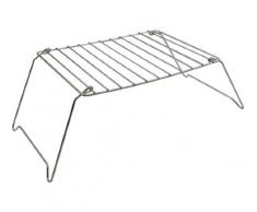 Relags Campinggrill / Klappgrill -Basic-, aus verchromtem Stahl (Grillfläche: 29 x 21,5 cm)