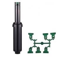 HUNTER 44009 – Rasen-Sprinkler srm-04. 10 cm Einstellbarer Bereich, schwarz/grün