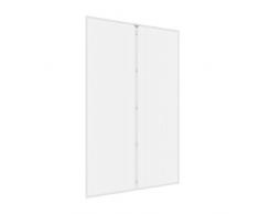 jarolift Insektenschutz Magnetvorhang für Türen Fliegengitter Fliegenschutzvorhang, ohne Bohren, Höhe und Breite kürzbar, 160 x 230 cm (B x H), Weiß