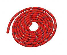 Seilspringen - Springseil 3 Meter - schönes Muster - rot