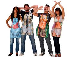 Schürze = Grillmeister = Grillschürze mit Motiv Kochschürze Küchenschürze Latzschürze