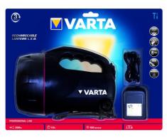 Varta 3 Watt Rechargeable Lantern Handlampe Taschenlampe Laterne Arbeitsleuchte Flashlight Werkstattlampe - High Performance LED - Ãberladungsschutz - mit StandfuÃ