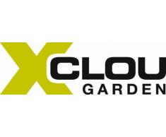 Xclou Floristikschere in Grün/Schwarz, Astschere mit Fingerschutz aus hochwertigem Stahl, Trimmerschere für Garten und Wohnung, scharfe Gartenschere antihaftbeschichtet
