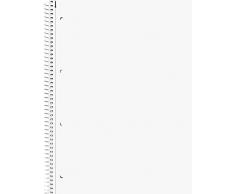 Brunnen 1067140 Notizblock / Collegeblock Student Premium (Veredeltes DeckBlatt mit Metallic-Effekt, A4, unliniert/blanko, 90 g/m², 80 Blatt)