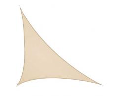 Porfeet Sonnenschutzsegel, 3x3x4,3 M Dreieck Sonnenschutzsegel Außenpool UV-Block Markisendach Beige*