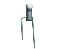 Ikumaal Sonnenschirmständer zum Stecken in Erde u. Rasen für Stockmaß 20-30 mm SS05