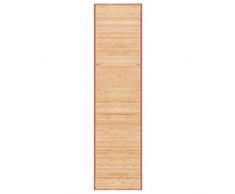 vidaXL Teppich Bambus 80x300cm Wohnzimmer Läufer Bambusmatte Bambusteppich