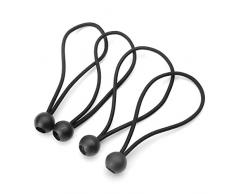 Alamor 4Er Ball Flag Pole Clip Bungee Schnur Krawatten Windsäcke & Fahnen An Polen Anbringen