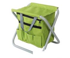 Silverline 498298 Gartenhocker, zusammenklappbar 360 x 280 x 360 mm