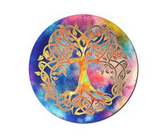 Sonnenfänger Baum des Lebens Nr 20 Ø 15cm Geschenkidee Geburtstag · Danke Geschenk · Symbol der Liebe · Glücksbringer Lebensbaum · Weltenbaum Fenster Hängedeko · Tree of Life Suncatcher Acrylglas