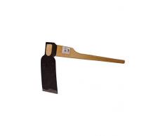 SHW-FIRE 59054 Reuthacke Gartenhacke Hacke Rodung Stahl mit Stiel Holzstiel Eschenholz 135 cm lang