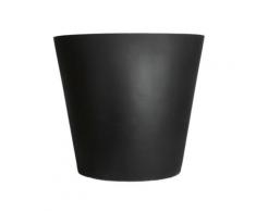 Stonefiber Pot rund M schwarz (ø 48 cm, h 40 cm)