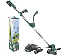 Bosch Rasentrimmer UniversalGrassCut 18-260 (1 Akku, 18 Volt System, Schnittkreisdurchmesser: 26 cm, verstellbare Handgriffe, im Karton)
