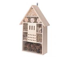 Spetebo Insektenhotel XXL zum aufhängen - 57 cm x 38 cm x 12 cm - Insektenhaus zum hängen