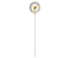 TFA Dostmann Lollipop analoges Design-Gartenthermometer, 12.2055.07, wetterfest mit großen Ziffern