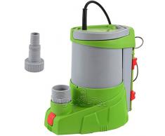 Agora-Tec® at-Tauchpumpe Clear Water 250W-vario-control (flachsaugend auf 1 mm) stufenlos Einstellbarer integrierten Schwimmerschalter mit Rückschlagventil und max: 0,4 bar und max: 3000l/h