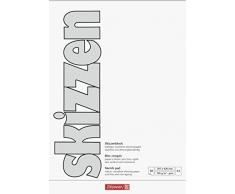 Brunnen 1047355 Zeichen-/Skizzenblock (A3, 190g/m², 50 Blatt)