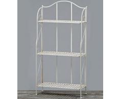 3er Regal 120 cm hoch für Haushalt, Küche, Garten und Wohnung