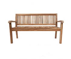 SAM Gartenbank, Kingsbury 150 cm 3-Sitzer, teak, 150x65x88 cm, 53262632