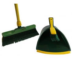 BÜMAG Krallenbesen 30cm+ Stiel + Kehrgarnitur