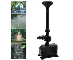 SPEED 3000L/h Springbrunnenpumpe Wasserspielpumpe Teichpumpe Fontäne Wasserpumpe Fontäne Gartenpumpe Bachlaufpumpe