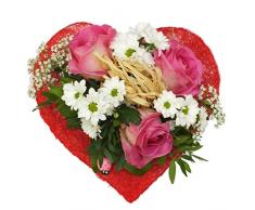 VERSANDKOSTENFREI Blumenstrauß Sweet Love + kostenlose Glückwunschkarte Blumenversand