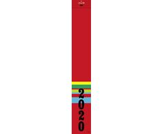 BRUNNEN 1070202 Wand-/Streifenkalender Modell 702 02 (1 Seite = 1 Monat, 130 x 910 mm, Kalendarium 2020)