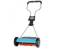 Gardena Comfort Spindelmäher 400 C: Handrasenmäher mit 40 cm Arbeitsbreite für bis zu 250 m² Rasenfläche, Messerwalze aus Qualitätsstahl, berührungslose Schneidetechnik (4022-20)