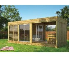 Garten-Pavillon aus Holz von 8 m² bis 21 m²