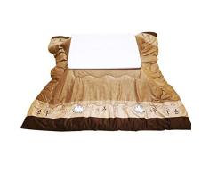 Winter Kotatsu Kotatsu Tisch Home Japanischer Heiztisch Wohnzimmer Chat Freizeit Tisch Tee Buch Zu Lesen Tatami Tisch (Color : Brown, Size : 80 * 60 * 40cm)