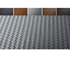 KADAX Sichtschutz für Balkon, Terrasse, Zaun, wetterfeste Sichtschutzmatte aus PE-Rattan, Balkonbespannung mit Kabelbinder, Sichtschutzzaun, Balkonverkleidung, Windschutz (1 m x 3 m, hellgrau)