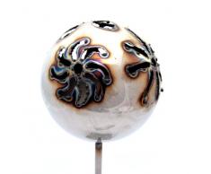 Gartenfackel Feuerkugel - Blume, Höhe: 100 cm , Gewicht: 0.55 kg, Durchmesser: 13 cm