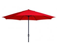Madison XXL Kurbelschirm Sumatra 400 in rot mit UV-Schutz 40 Plus