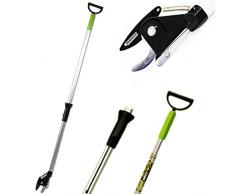 Schneidgiraffe Alu Stiel Garten Ast Baum Schere Gartenarbeit Windhager 12772