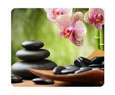 Wandkings Mousepad / Mauspad mit Motiv Orchidee - Design wählbar - ideales Geschenk zum Geburtstag, Weihnachten u.v.m.