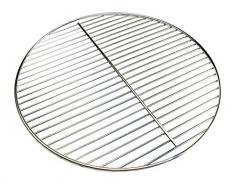 Grillclub Edelstahl V2A Kohlerost 43,2 cm Weber Kugelgrill Ø 57 ! Stab zu Stab Nur 10 mm ! Grill Rost, Rundgrill, Kugel BBQ